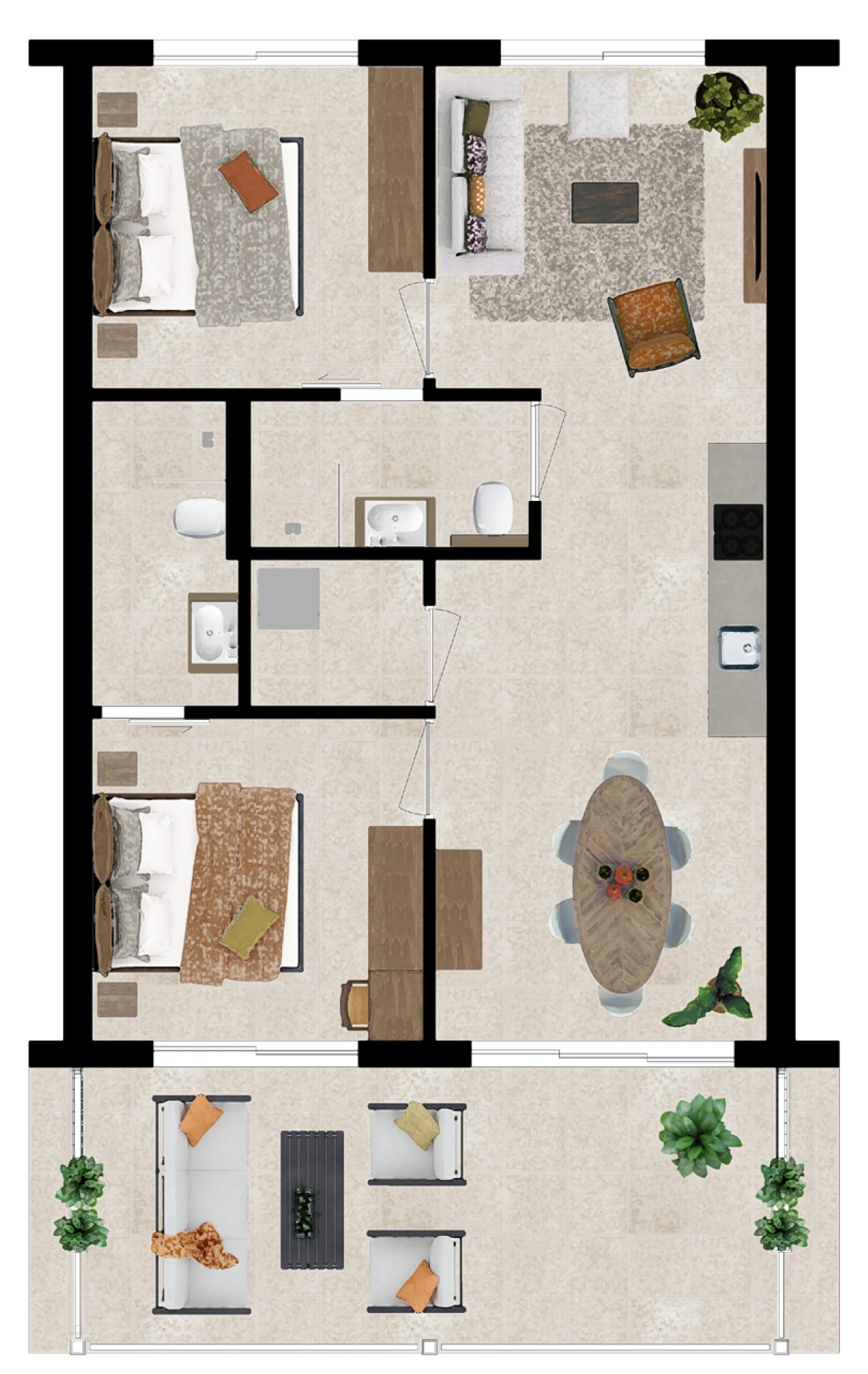 Floor plan Type 1