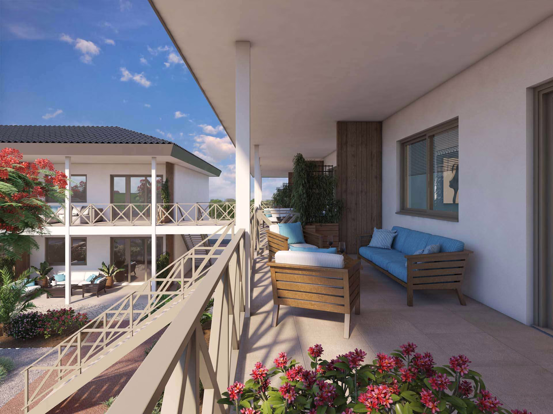 Morning on the veranda